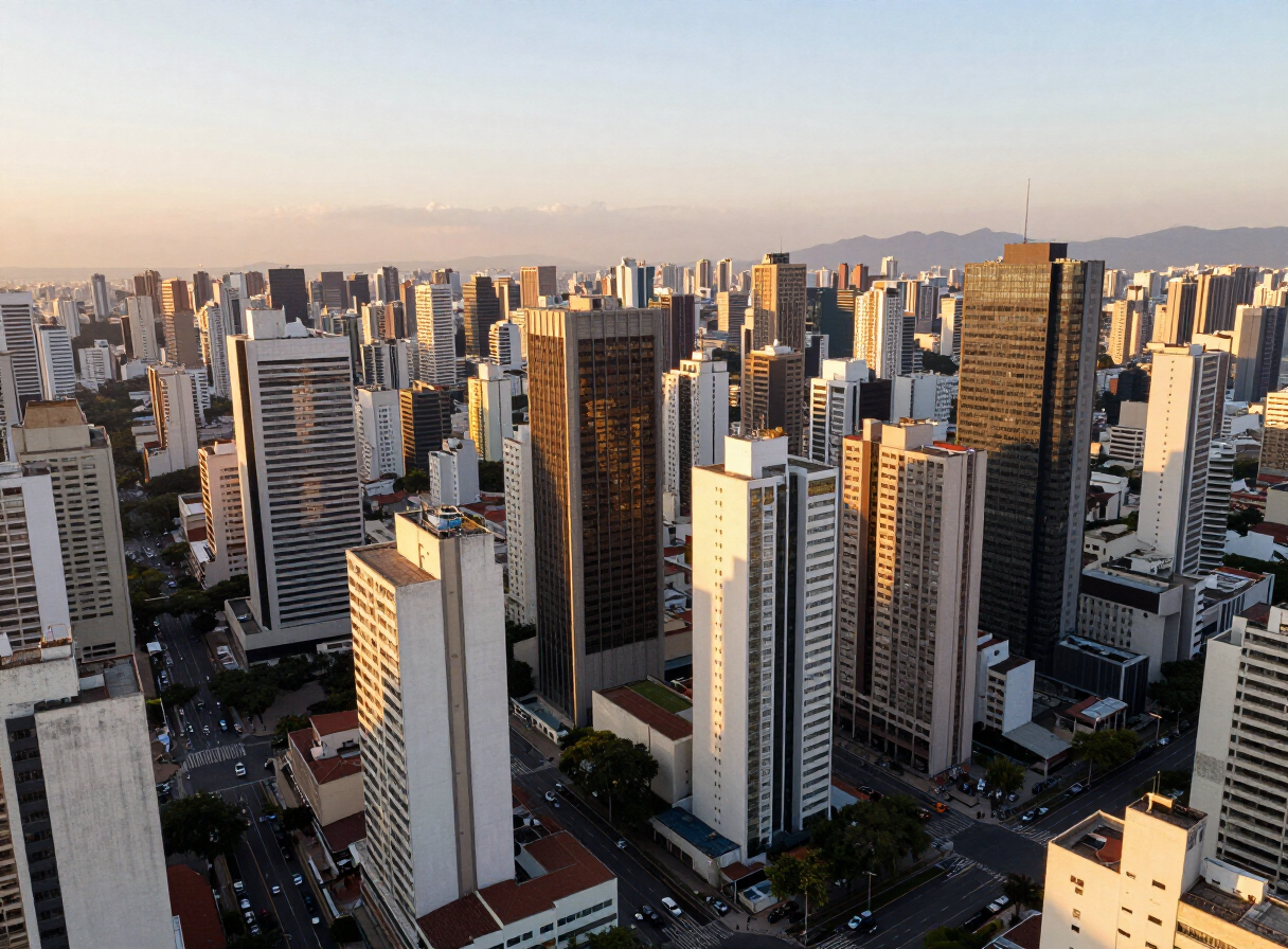 Vista aérea de São Paulo